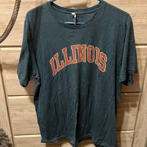 Bella Canvas University of Illinois t-shirt xl